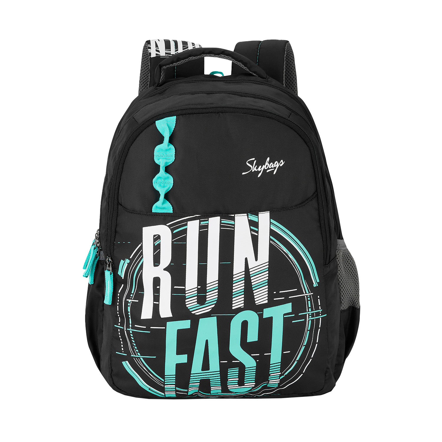 Skybags New Neon 22 06 School Backpack Black