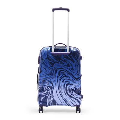 8 wheels Mystical Blue Luggage Bag From Skybags 