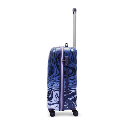 Expandable Smooth Dual Wheel Mystical Blue Luggage Bag From Skybags