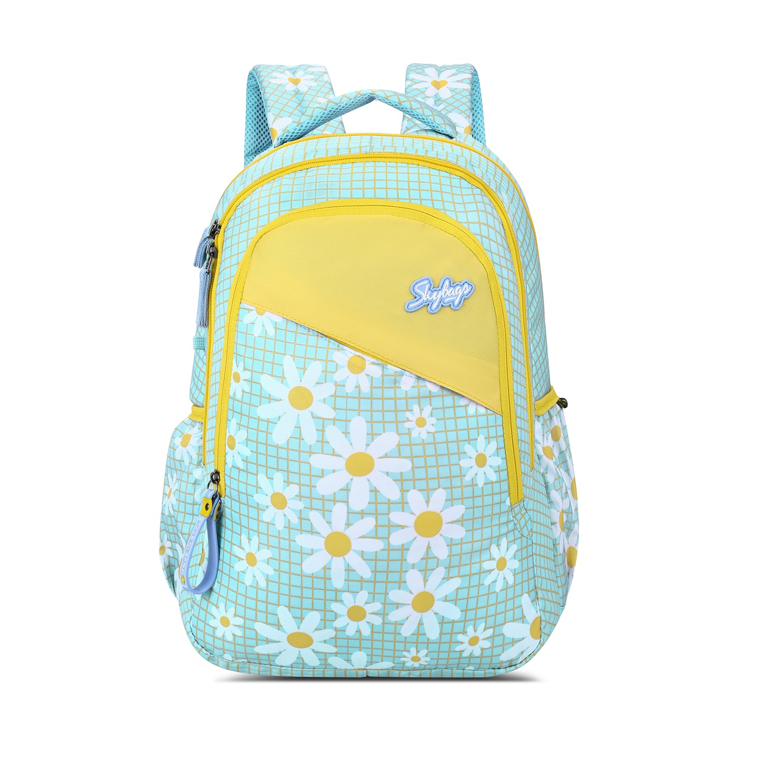 BLOOM 02 SCHOOL BACKPACK YELLOW BLUE - Main Image