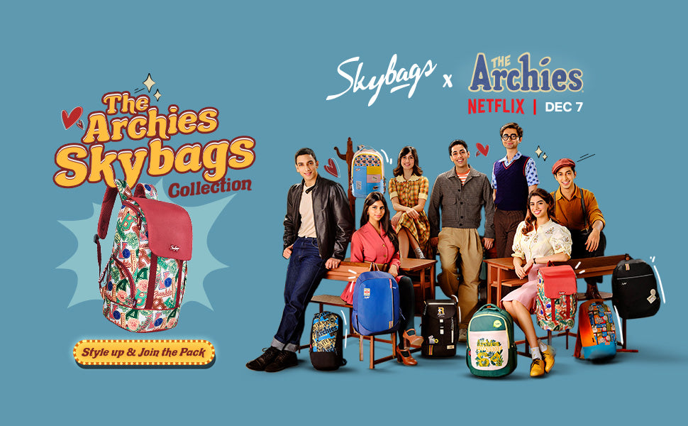 Skybags Archies Banner