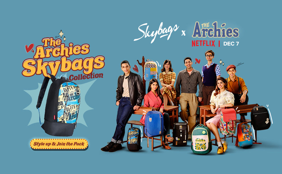 Skybags The Archies Collection Desktop Banner