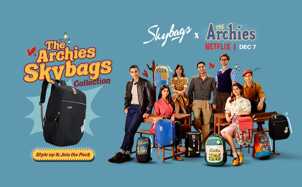 Archies Laptop Backpack 01 (E) Black A+ Banner 1