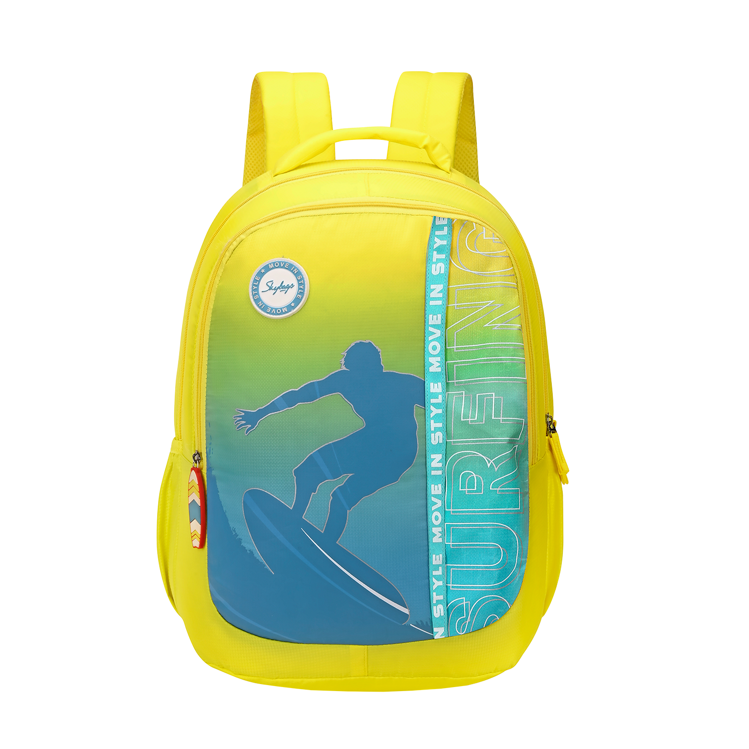 Skybags KLAN PLUS 03 SCHOOL BACKPACK YELLOW