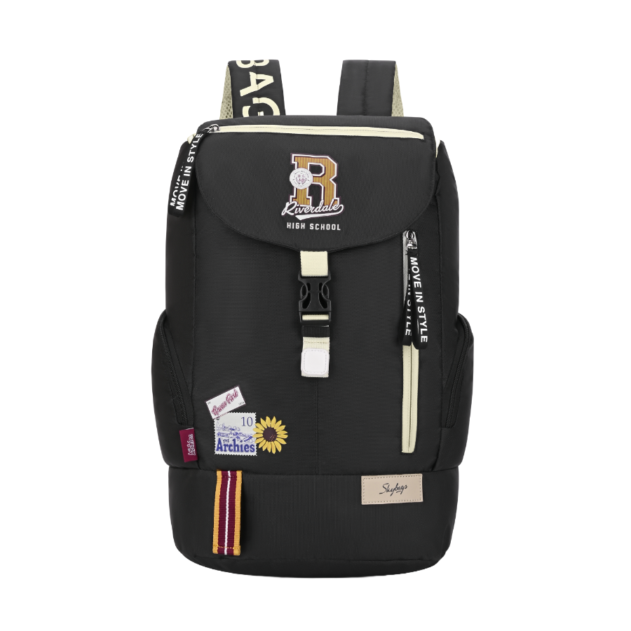 Archies College Backpack 02 (E) Black - Main Image