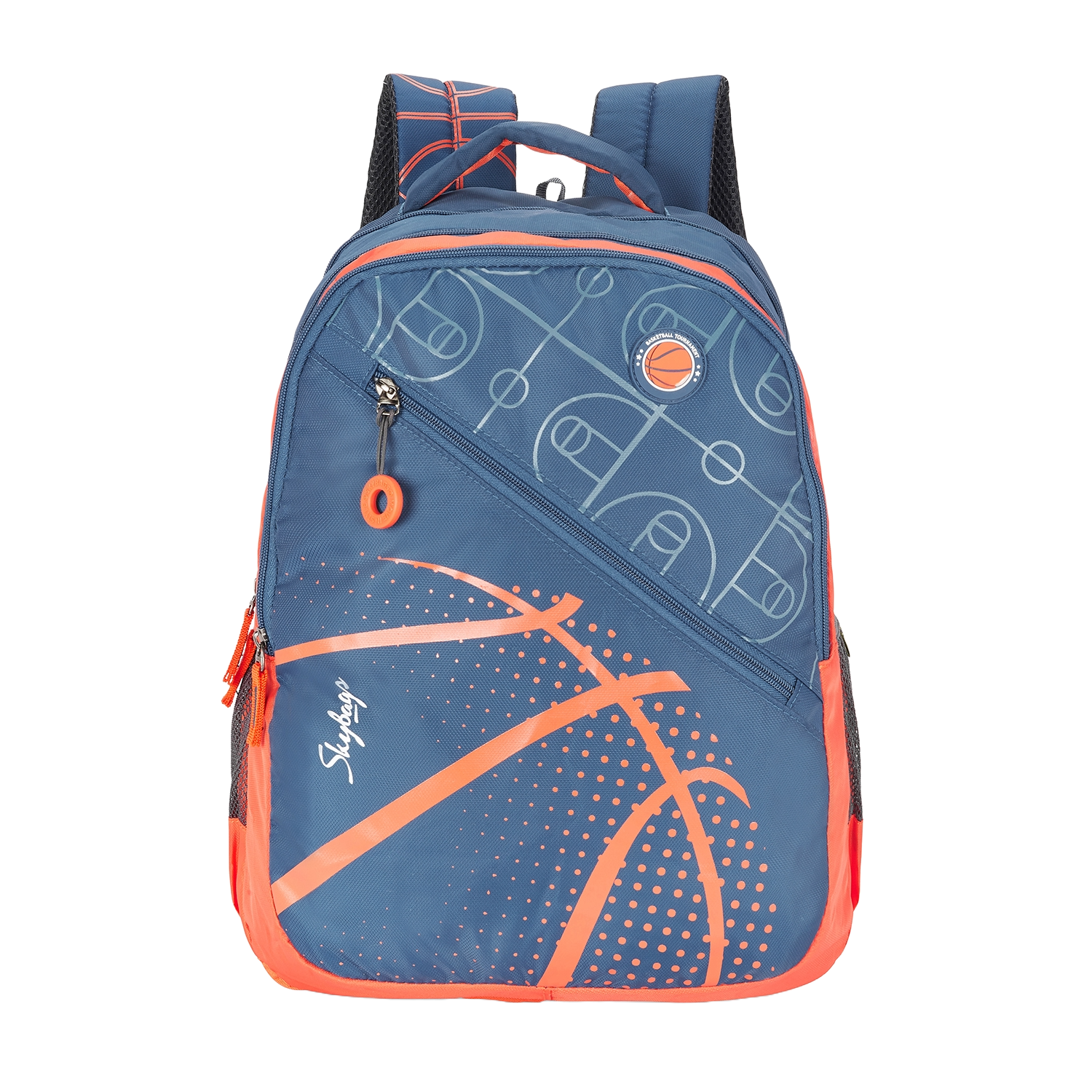 Skybags Skybags Riddle School Bp-Rc Blue Orange