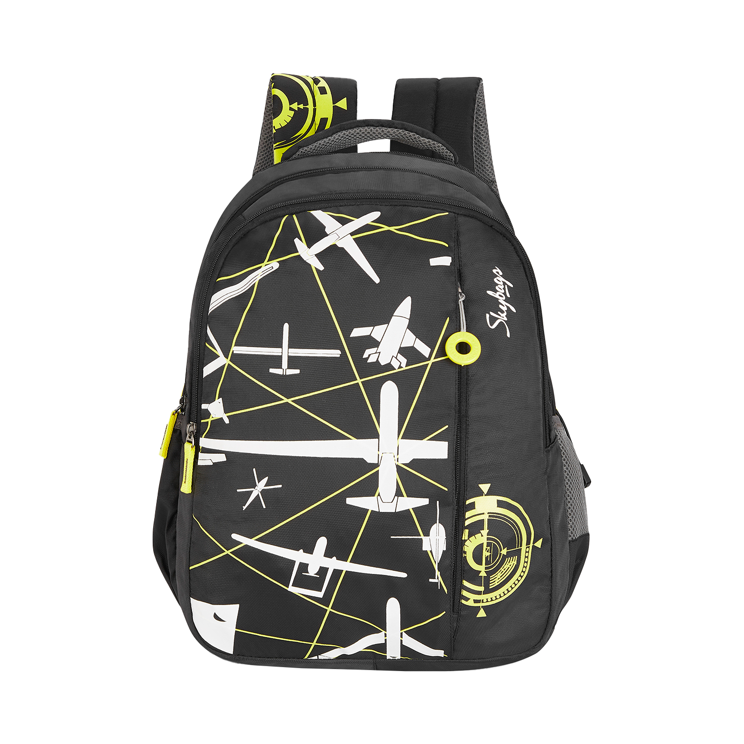Skybags New Neon 22 04 School Backpack Black