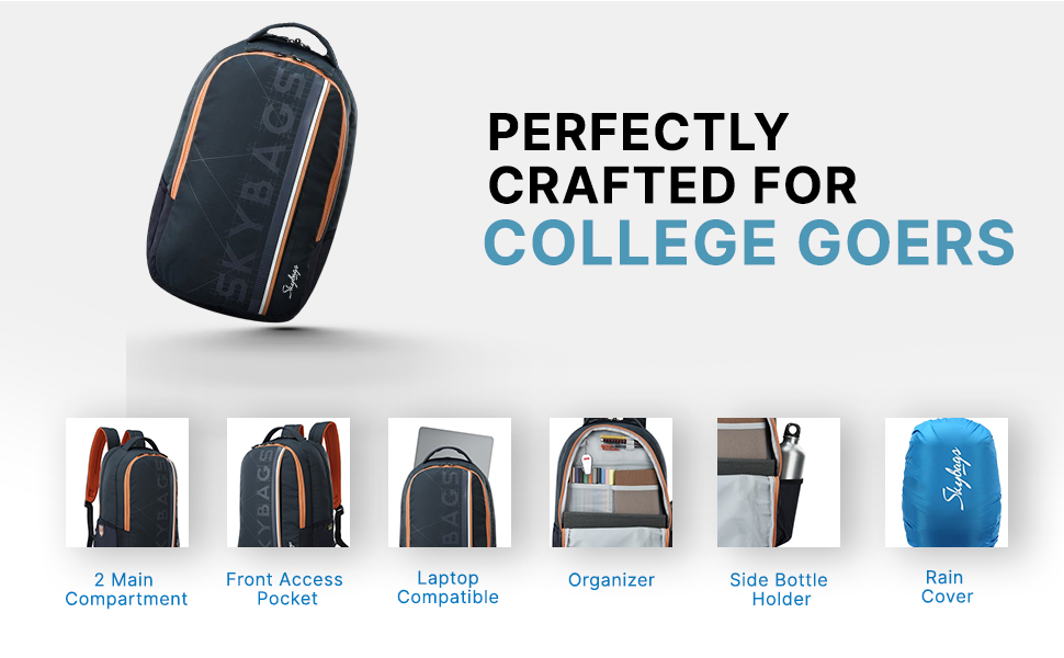 Skybags campus 05 laptop backpack A+ Banner