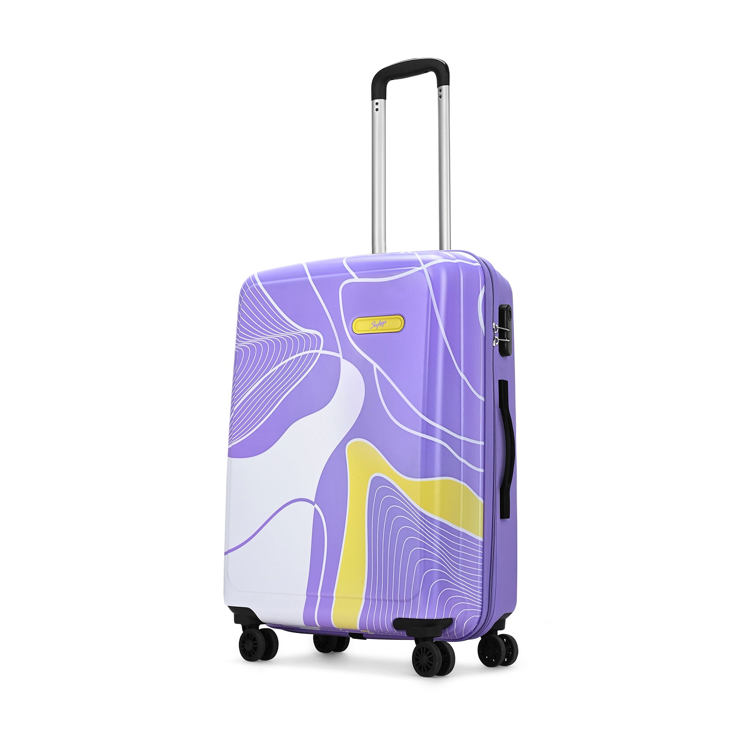 希少　PARADIS No.5 purple fashion SKYBAGS PARADISE HARD CASE MEDIUM CHECKIN LUGGAGE TROLLEY BAG