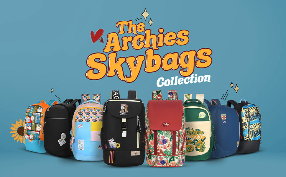 Skybags Archies Backpack A+ Banner
