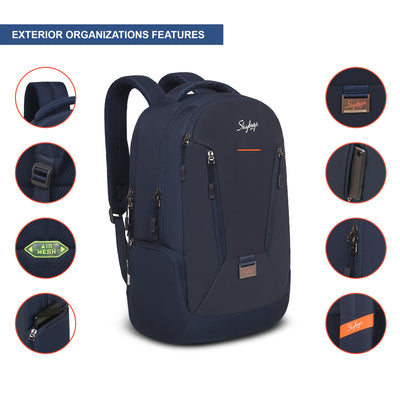 Skybags Chester Pro "01 Laptop Backpack"