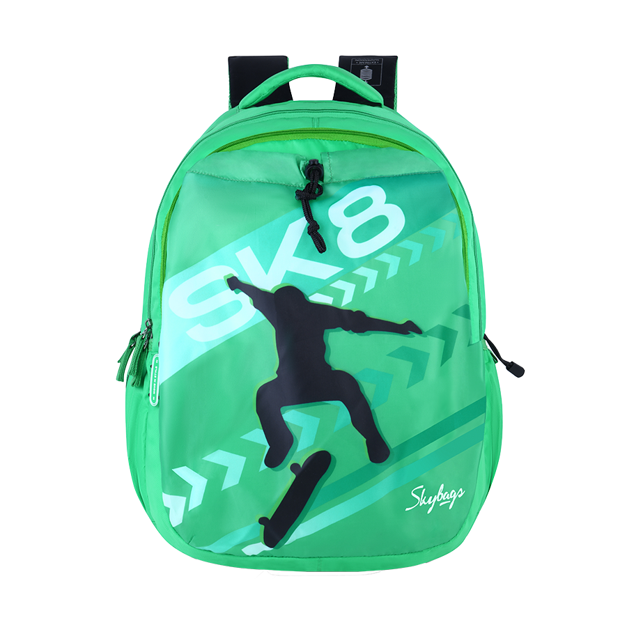 Skybags Squad Nxt 04 School Backpack Teal Green
