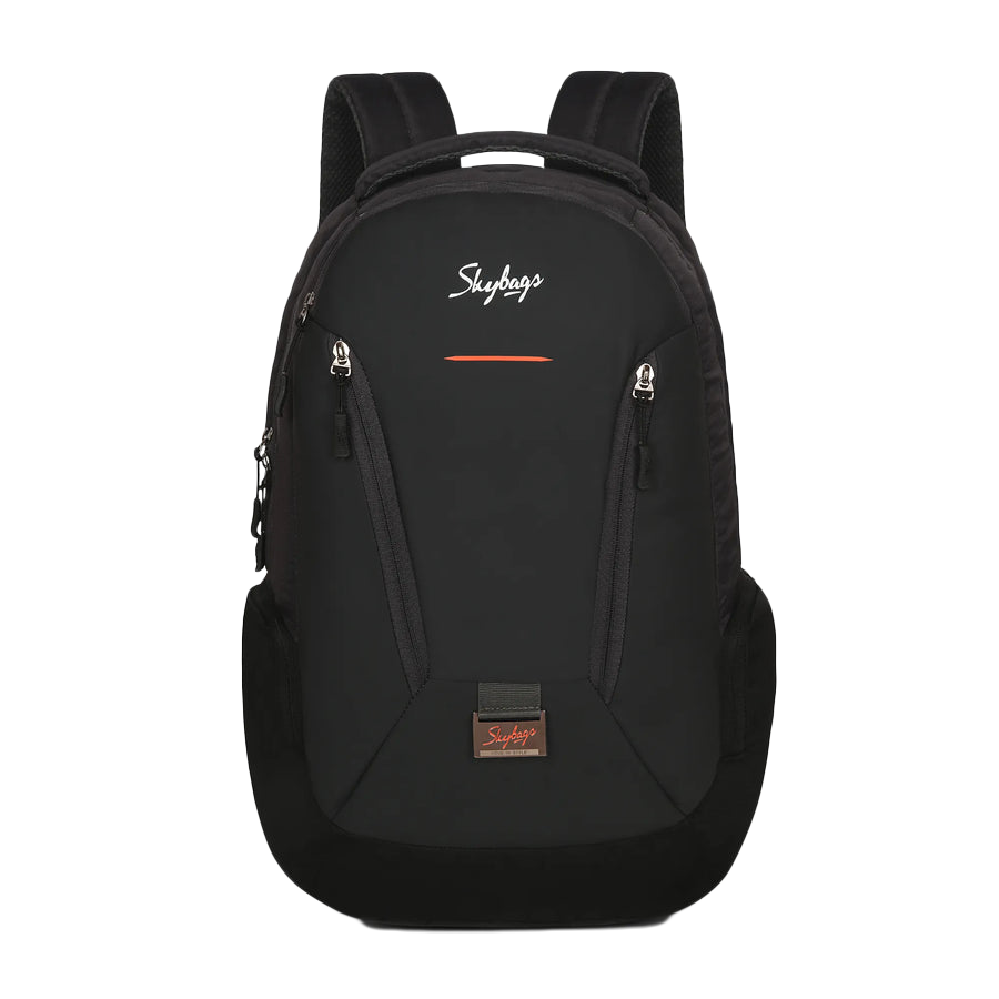 Skybags leather backpack on sale