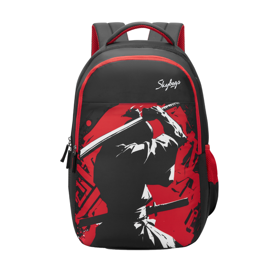 Skybags Kyro Anime, Soft Feel Fabric Polyester, 28 Liters, Compartme