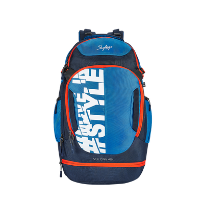 Skybags Vulcan Blue Unisex Backpack