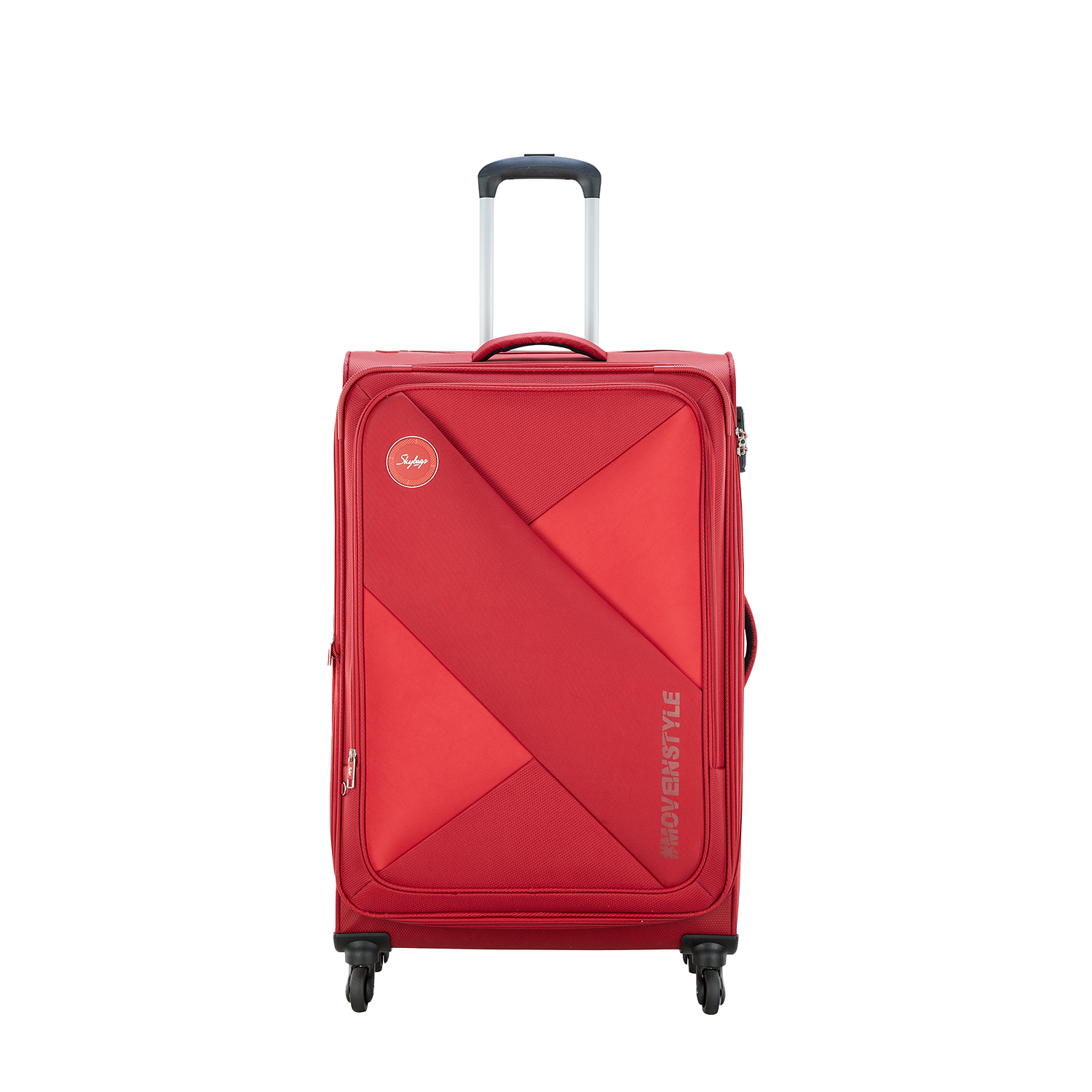 SKYBAGS CONVERGE PLUS SOFT CASE LARGE CHECKIN LUGGAGE TROLLEY BAG RED