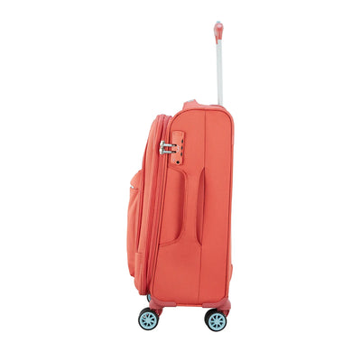 Tsa Lock Coral Luggage Bag With Wet Pouch From Skybags 