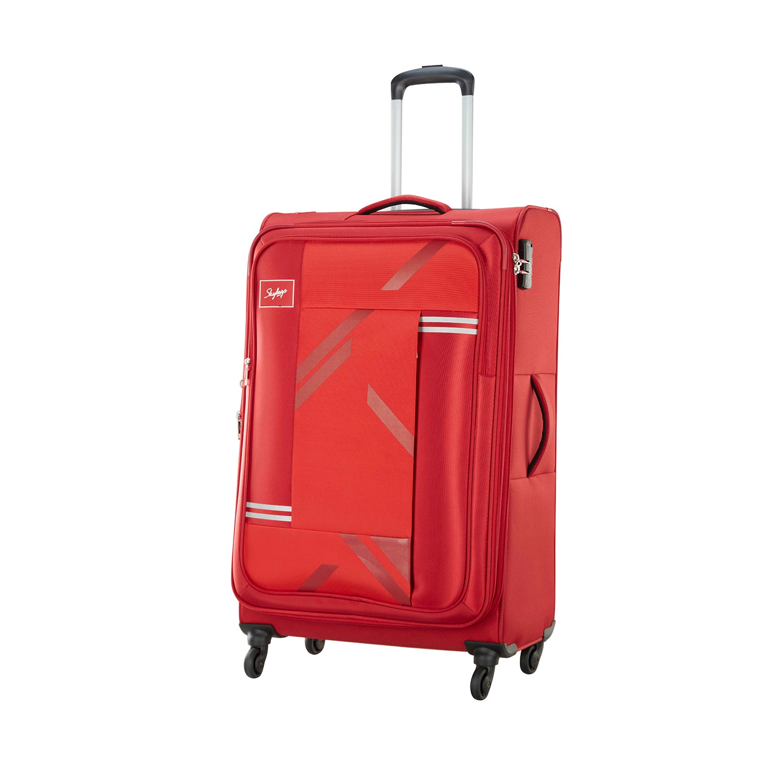 SKYBAGS ZEN SOFT CASE CABIN LUGGAGE TROLLEY BAG RED