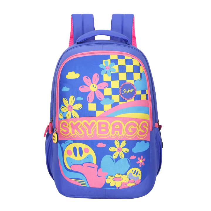 Skybags KLAN PLUS 08 SCHOOL BACKPACK BLUE