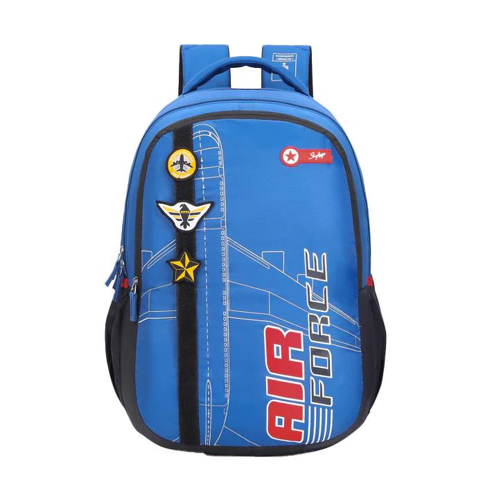 Skybags MAZE PRO 05 SCHOOL BACKPACK BLUE BLACK