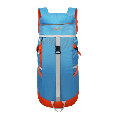 Skybags Vertex Rucksuck 45L Blue Backpack With Thick Shoulder Strap 