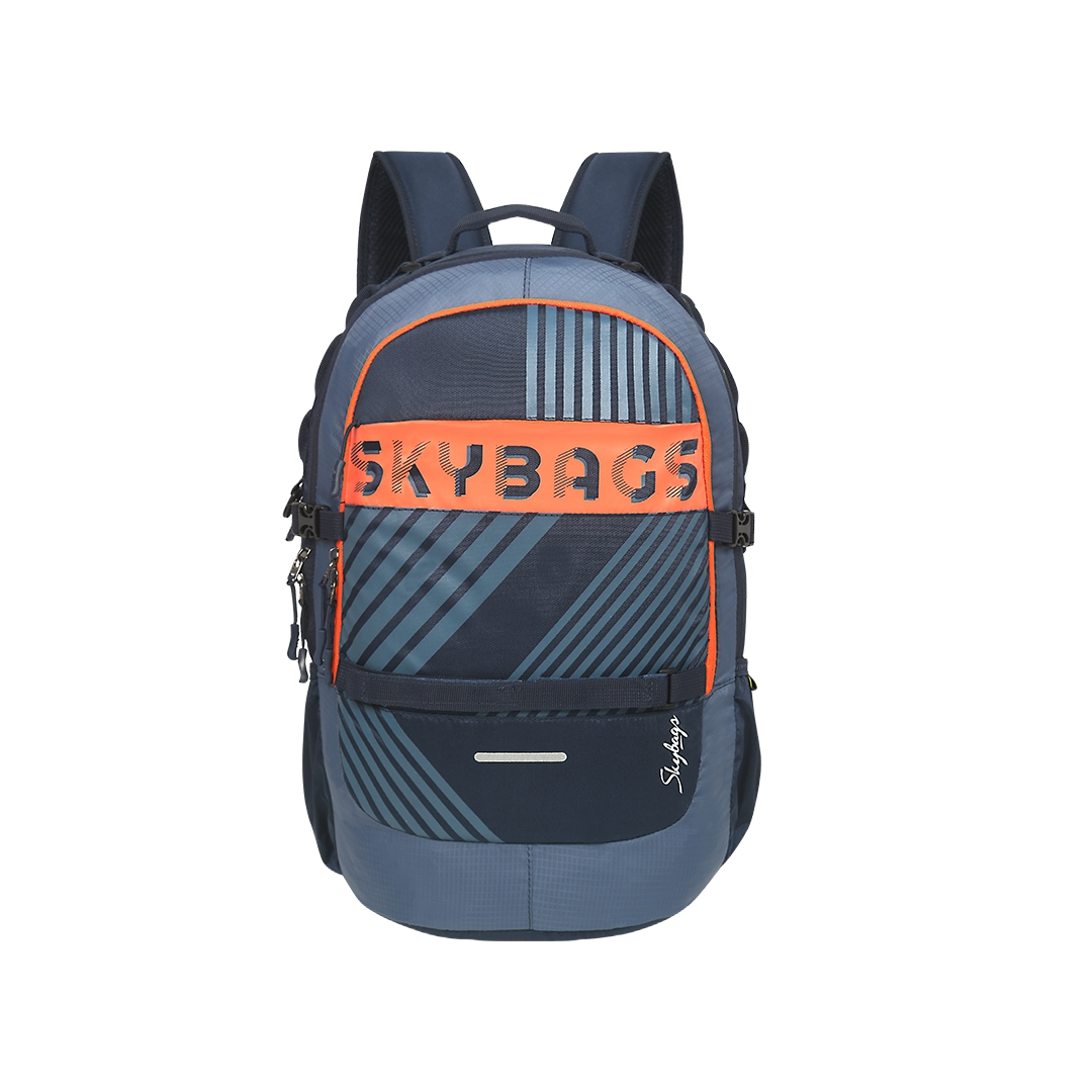 Skybags Strider Nxt 03 Laptop Backpack (H) Blue - Main Image