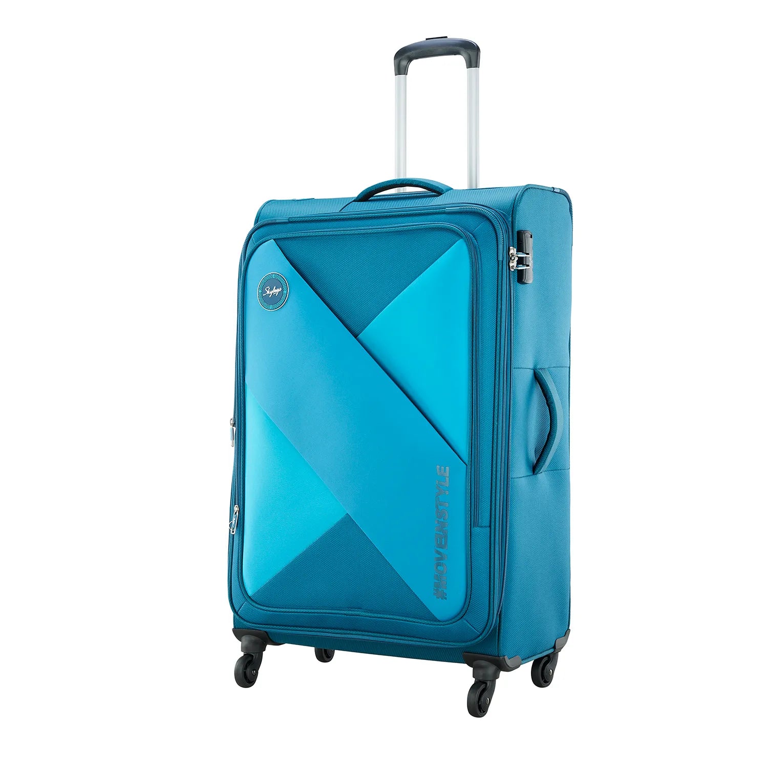 SKYBAGS CONVERGE PLUS SOFT CASE CABIN LUGGAGE TROLLEY BAG LIGHT BLUE