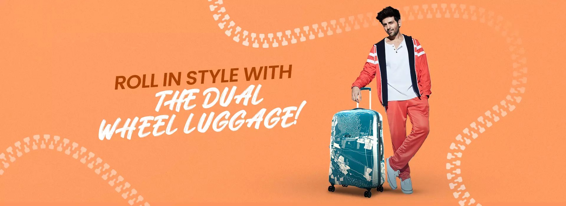Dual Wheels Luggage