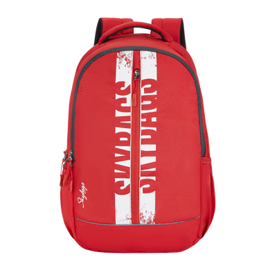 Skybags Strider Pro Red 31L Backpack With 3 Compartment