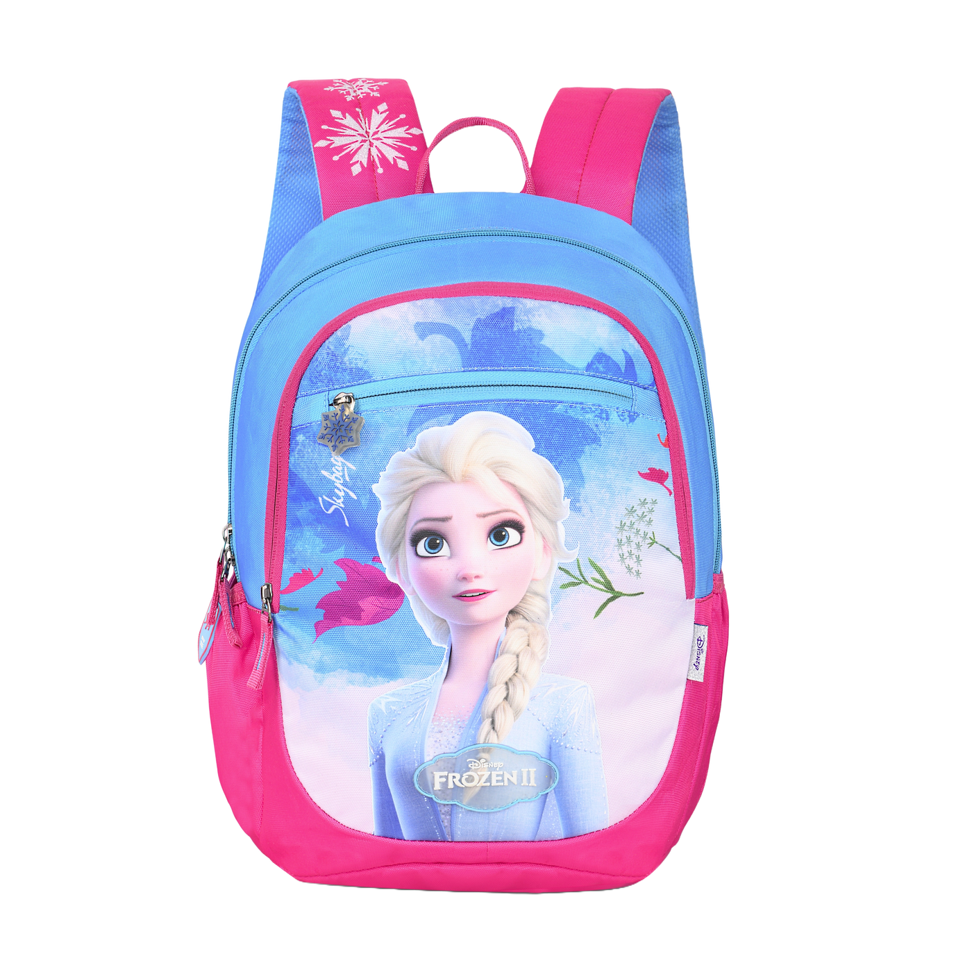 Skybags Elsa Champ  02 School Bp Blue And Pink