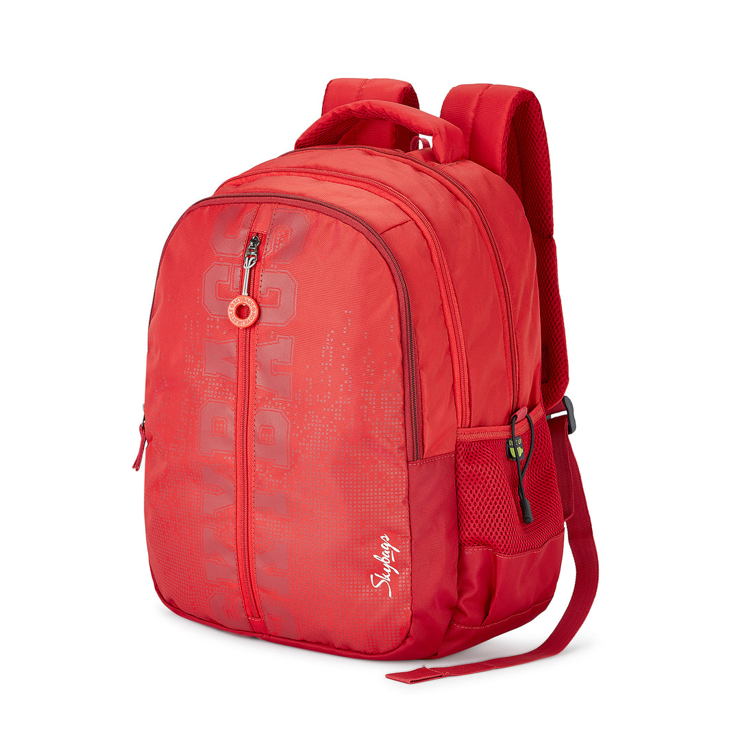 Skybags New Neon 22 05 School Backpack Red