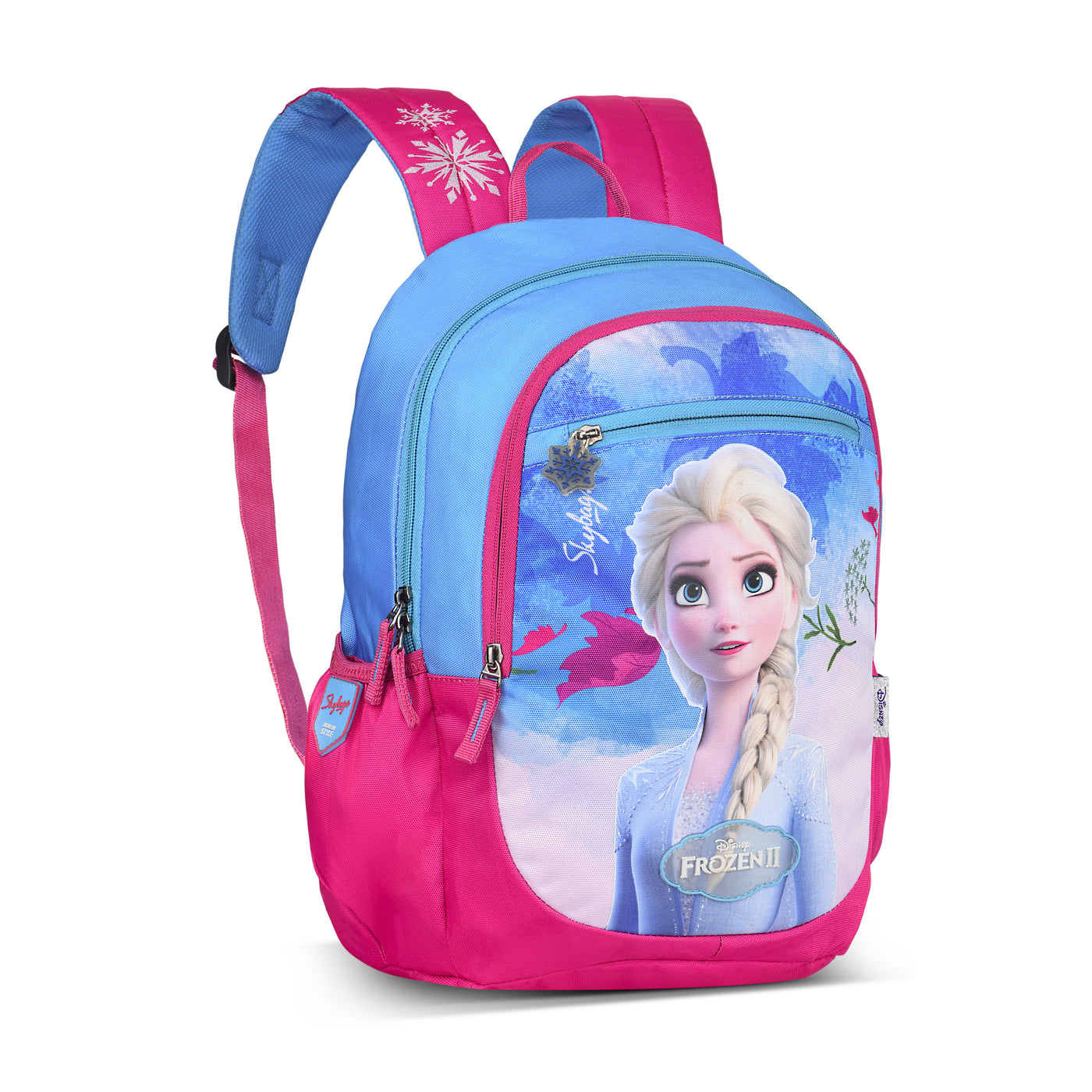 Skybags Elsa Champ  02 School Bp Blue And Pink