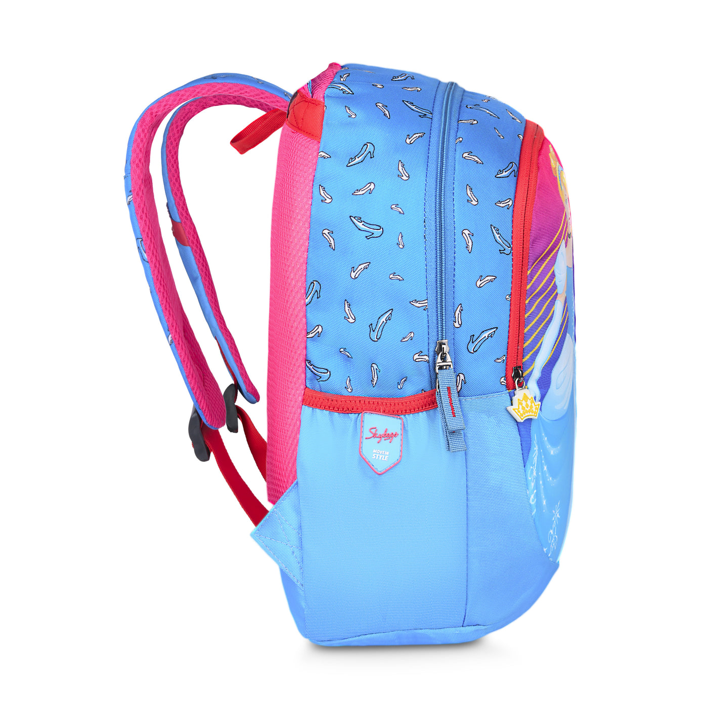 Skybags Cinderella Champ  01 School Backpack Blue