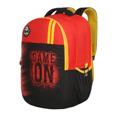 Skybags Chase Red Backpack Wirh Rain Cover 