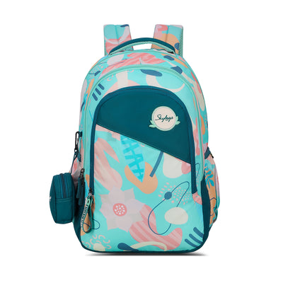 BLISS 04 SCHOOL BACKPACK DARK GREEN