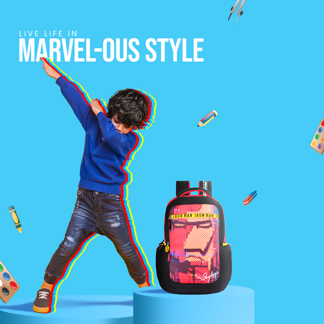 Skybags 2025 iron man