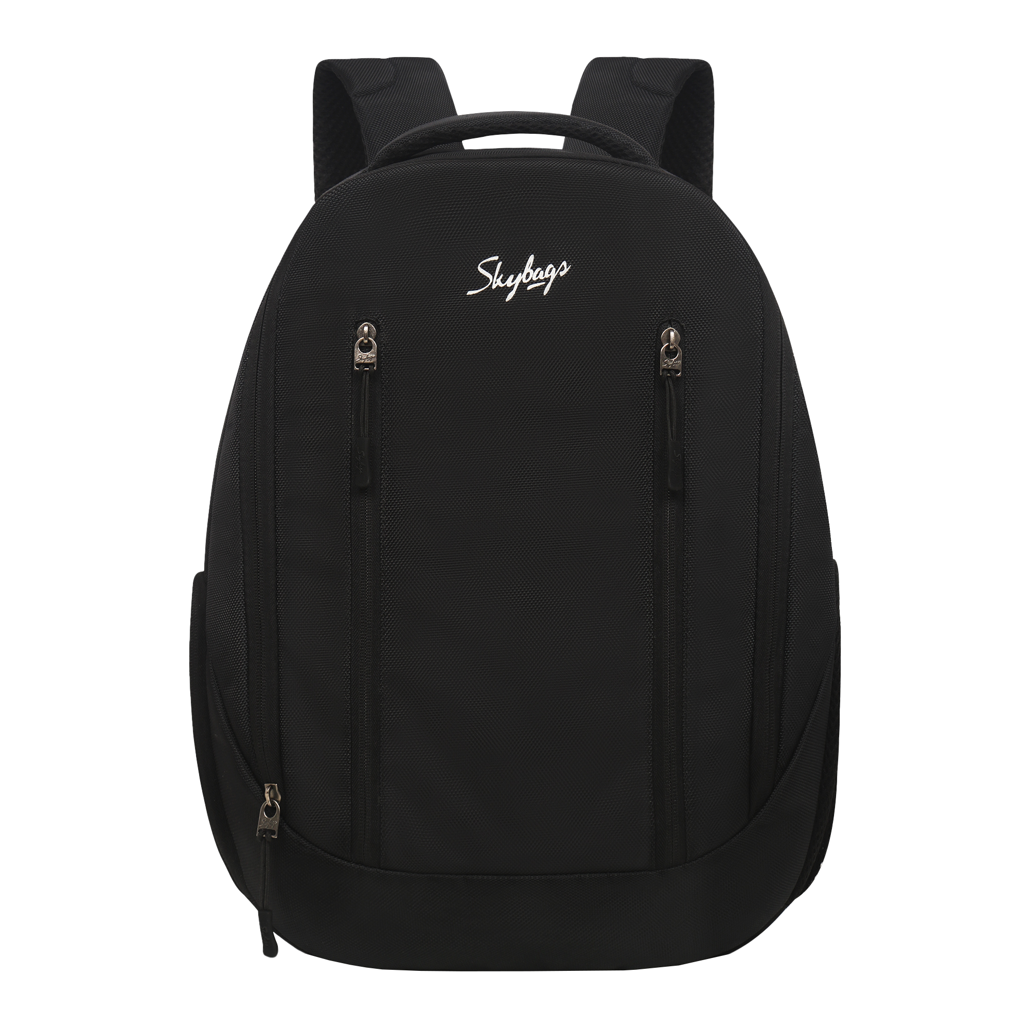 Skybags Forge Black Laptop With Side Zippper Pocket