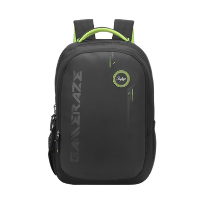 Skybags Gameraze Gaming Black Backpack With Padded Laptop sleeve