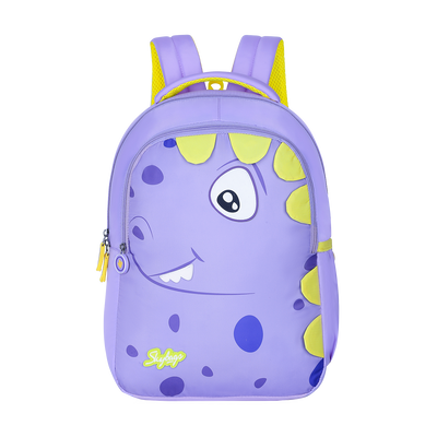 Skybags Dinno Purple School Backpack With 1 Year International Warranty