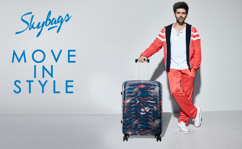 Buy Skybags 56 CM Textured Hardcase Trolley Bag with Retractable Handle  Online | Centrepoint UAE