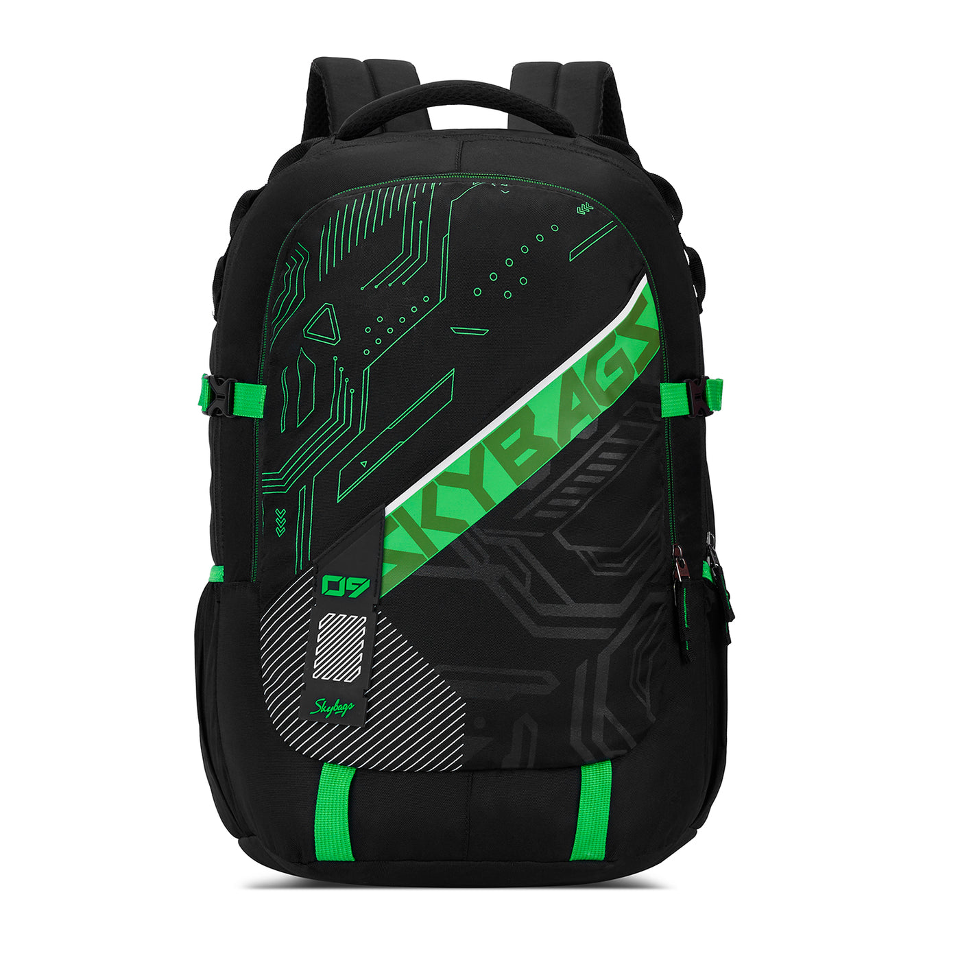 VESPER 40L LAPTOP BACKPACK 01 (E) BLACK