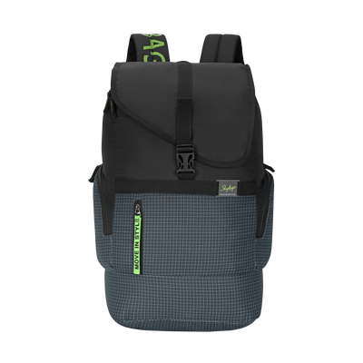 Skybags Grad Pro Black 25L Adjustable Backpack