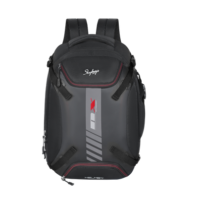 Skybags Gear NXT Black Backpack With Sturdy Biking Design