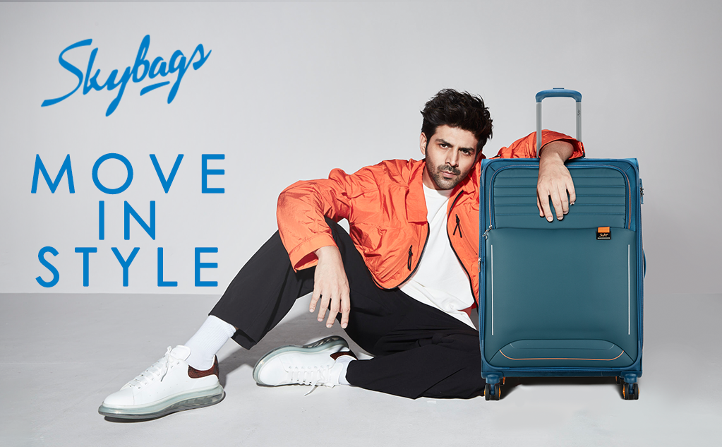 Kartik Aaryan is brand ambassador of Skybags for its FIFA luggage range