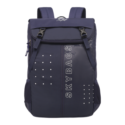 Skybags Xelius Plus Blue Backpack With 1 Front Pocket