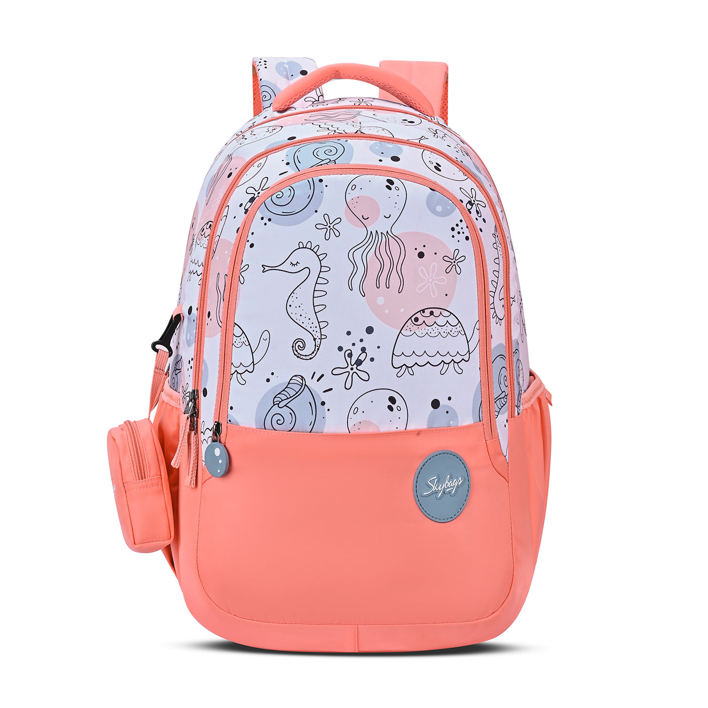 Skybags CHARM 02 SCHOOL BACKPACK CORAL