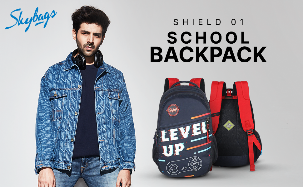 Skybags Shield School BackPack