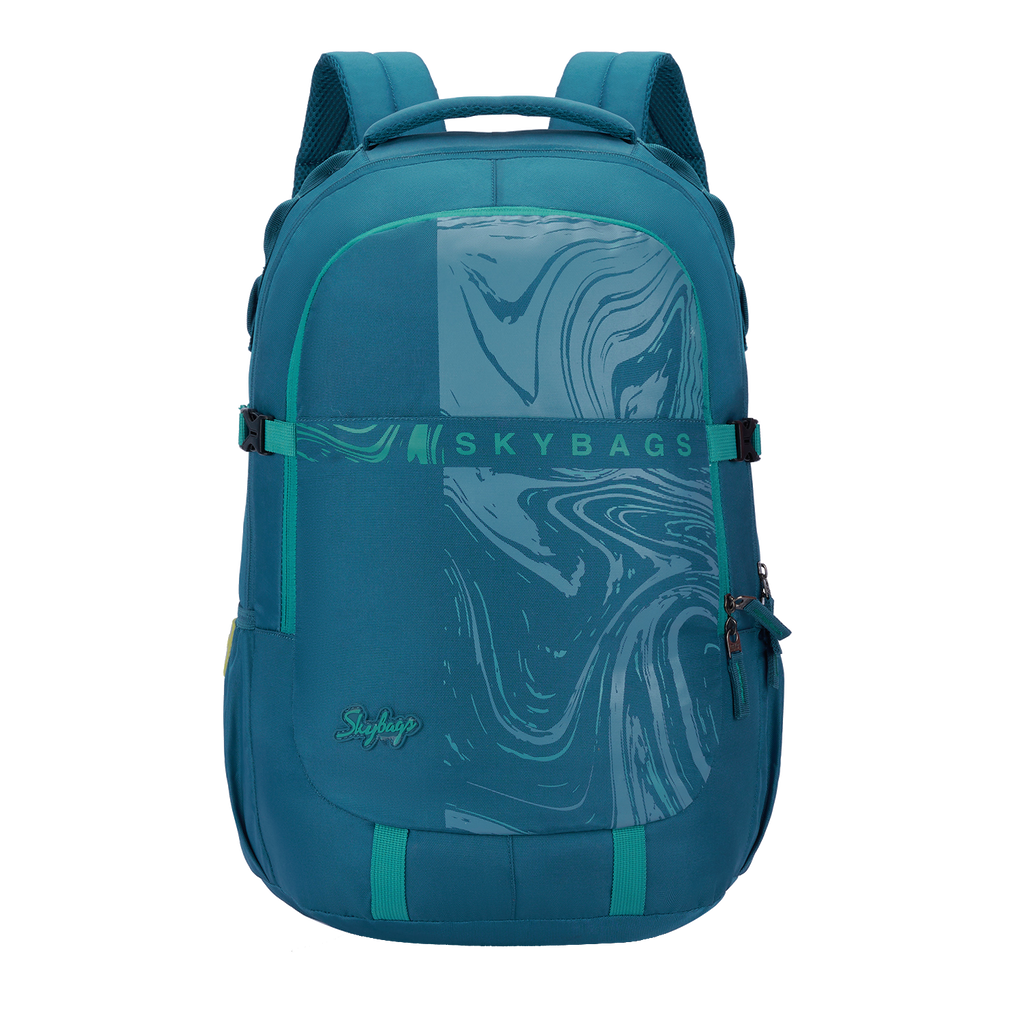 Skybags 40l Back Pack SKYBAGS Vesper With Rain Cover Teal 40 L