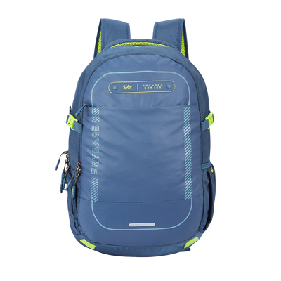 Skybags Network NXT Blue Backpack With 3 Main Compartment