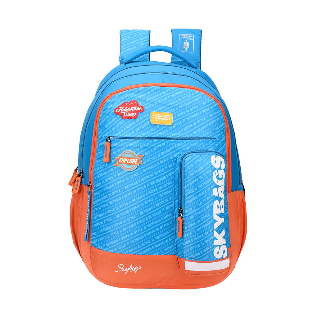 Skybags WOKE PRO 03 SCHOOL BACKPACK